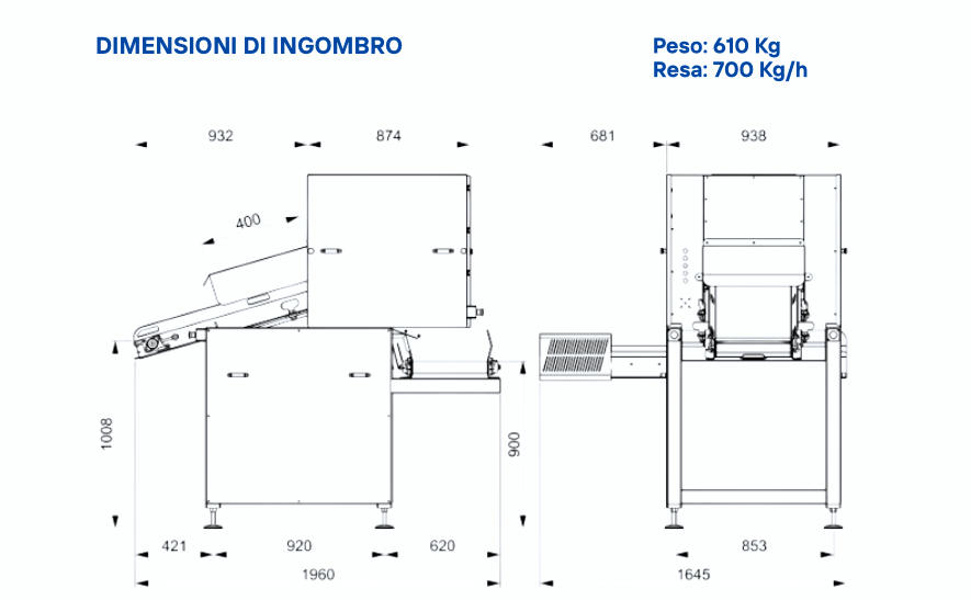 Inteneritore disegno inteneritore per carni